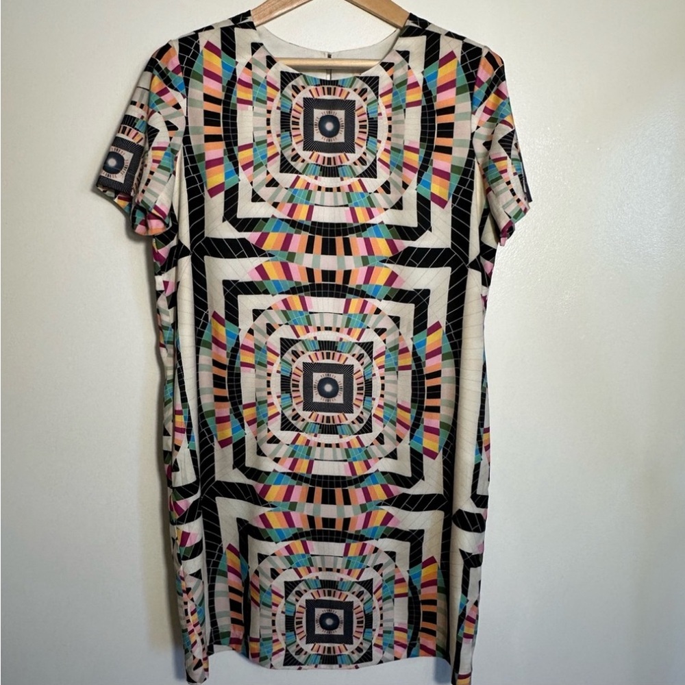 Mara Hoffman Colorful Geometric Pattern Dress